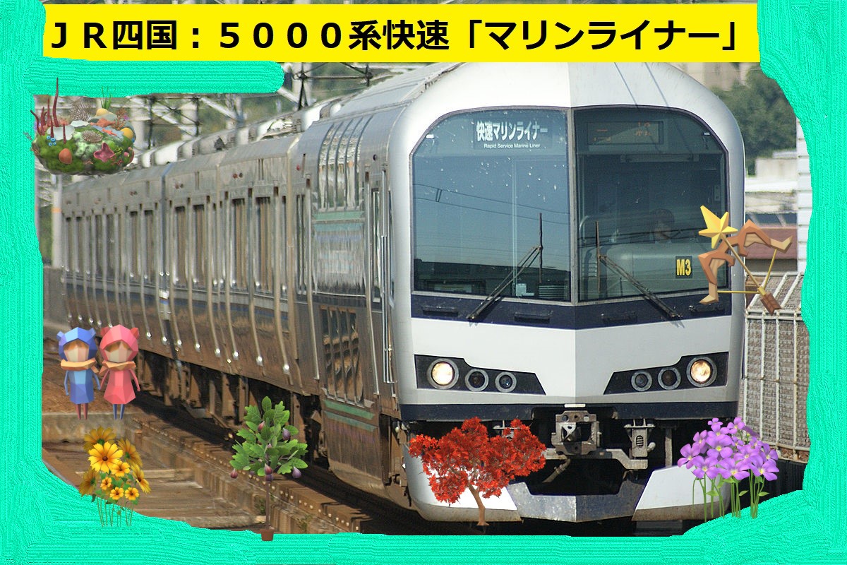 JR快速列車：5000系（マリンライナー）